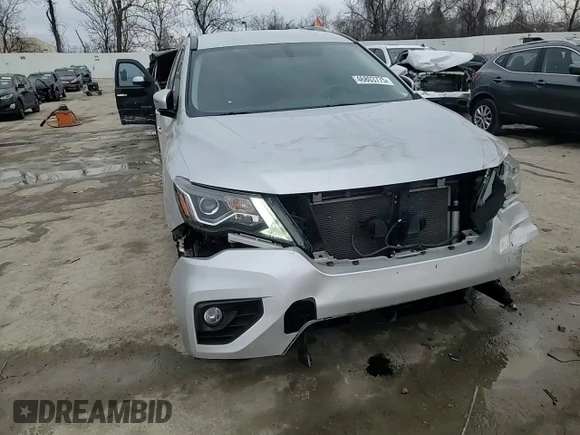 2020 Nissan Pathfinder SV with VIN 5N1DR2BN7LC602470, listed as a Copart auction lot 46803775 with 82,313 mi miles and Salvage Title. Bid and sale history available at carsss.com. Image 12.