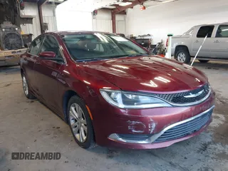 2015 Chrysler 200 Limited with VIN 1C3CCCAB2FN670767, listed as a IAAI auction lot 42047007 with 119,734 mi miles and . Bid and sale history available at DreamBid. Image 1.