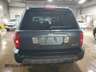 2005 Honda Pilot EX with VIN 5FNYF18445B023353, listed as a Copart auction lot 52409725 with 151,078 mi miles and Salvage Title. Bid and sale history available at DreamBid. Image 6.