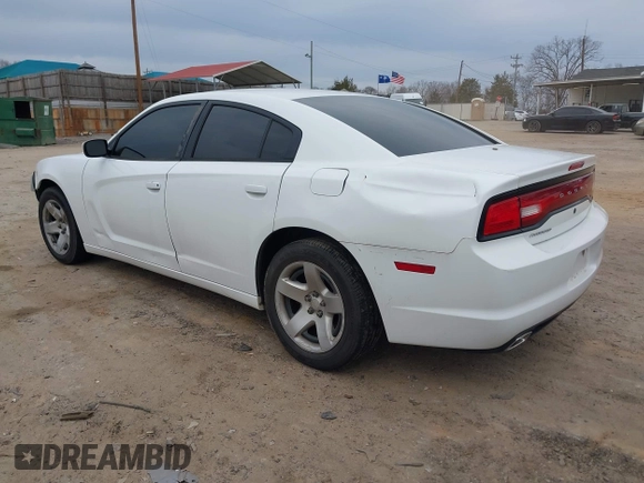 2013 Dodge Charger Police with VIN 2C3CDXAG6DH555241, listed as a IAAI auction lot 41681180 with 203,035 mi miles and . Bid and sale history available at DreamBid. Image 3.