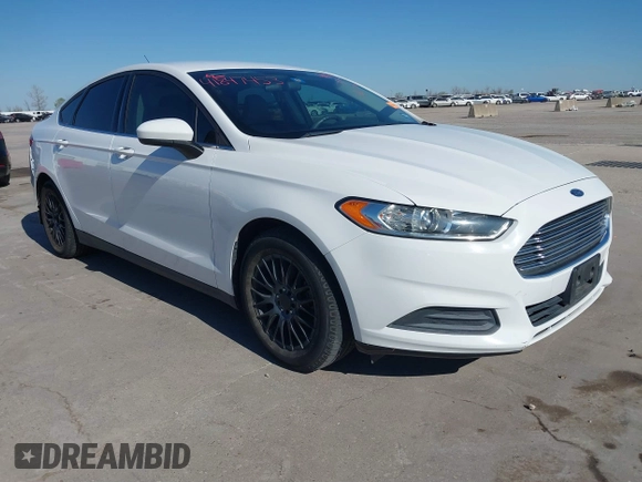 2016 Ford Fusion S with VIN 3FA6P0G7XGR302551, listed as a IAAI auction lot 41847453 with 99,058 mi miles. Bid and sale history available at carsss.com. Image 1.