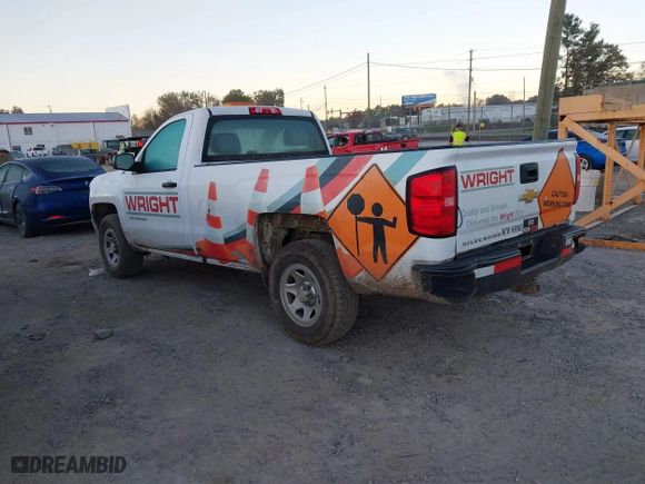 2018 Chevrolet Silverado 1500 Work Truck with VIN 1GCNCNEH2JZ239815, listed as a IAAI auction lot 40581431 with 119,201 mi miles. Bid and sale history available at carsss.com. Image 3.