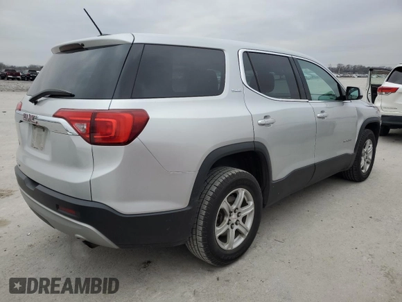 2017 GMC Acadia SLE with VIN 1GKKNKLA2HZ112465, listed as a Copart auction lot 86151634 with 147,100 mi miles and Salvage Title. Bid and sale history available at DreamBid. Image 3.