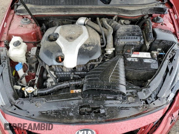 2015 Kia Optima SX Turbo with VIN 5XXGR4A60FG394038, listed as a Copart auction lot 54554755 with 141,410 mi miles and Salvage title. Bid and sale history available at DreamBid. Image 11.