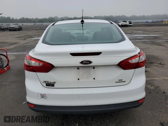 2013 Ford Focus SE with VIN 1FADP3F21DL342350, listed as a Copart auction lot 60632645 with 100,107 mi miles and Clean title. Bid and sale history available at DreamBid. Image 6.