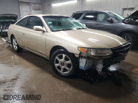 2001 Toyota Solara SE with VIN 2T1CF28PX1C520500, listed as a Copart auction lot 88973005 with 120,909 mi miles and Salvage Title. Bid and sale history available at carsss.com. Image 4.