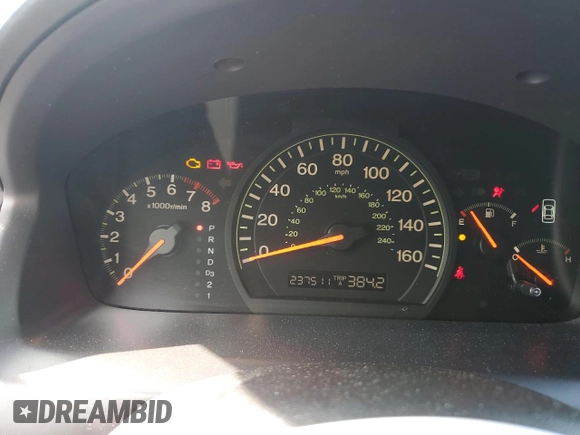 2005 Honda Accord EX with VIN 1HGCM56735A007014, listed as a Copart auction lot 54558455 with 237,511 mi miles and Salvage Title. Bid and sale history available at DreamBid. Image 9.