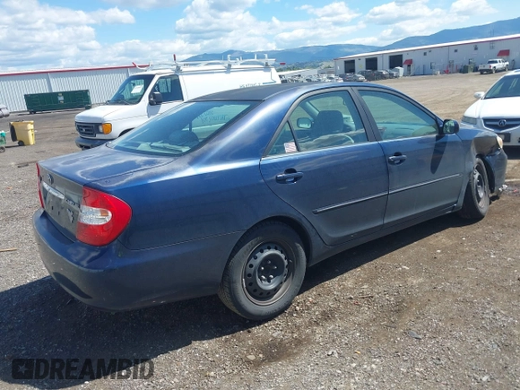 2003 Toyota Camry LE with VIN 4T1BE30K63U228722, listed as a IAAI auction lot 42205293 with 133,806 mi miles and . Bid and sale history available at DreamBid. Image 4.