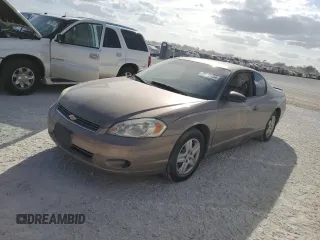 2006 Chevrolet Monte Carlo LS with VIN 2G1WJ15KX69258721, listed as a Copart auction lot 77140254 with 0 mi miles and Non Repairable. Bid and sale history available at carsss.com. Image 1.