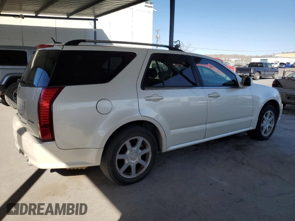 2005 Cadillac SRX with VIN 1GYEE63A850192171, listed as a Copart auction lot 43454915 with 130,200 mi miles and Clean Title. Bid and sale history available at carsss.com. Image 3.