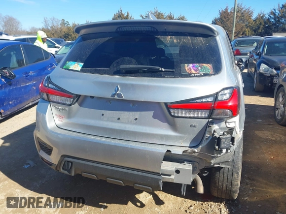 2021 Mitsubishi Outlander Sport ES with VIN JA4ARUAU5MU031062, listed as a IAAI auction lot 41416491 with 42,777 mi miles. Bid and sale history available at carsss.com. Image 16.