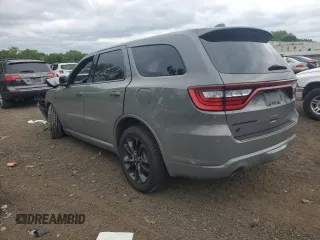 2021 Dodge Durango R/T with VIN 1C4SDJCT0MC759017, listed as a Copart auction lot 57956325 with 55,451 mi miles and Salvage title. Bid and sale history available at DreamBid. Image 2.