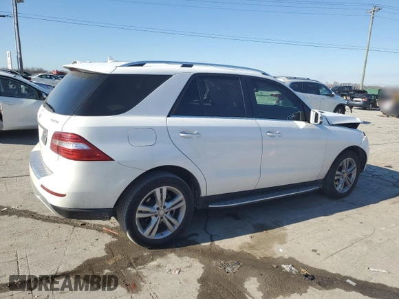 2014 Mercedes-Benz M 350 with VIN 4JGDA2EB4EA424265, listed as a Copart auction lot 88781845 with 172,595 mi miles and Clean title. Bid and sale history available at DreamBid. Image 3.
