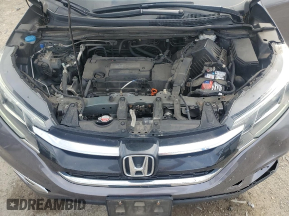 2015 Honda CR-V EX-L with VIN 2HKRM3H78FH549925, listed as a Copart auction lot 51693725 with 116,637 mi miles and Salvage Title. Bid and sale history available at carsss.com. Image 12.
