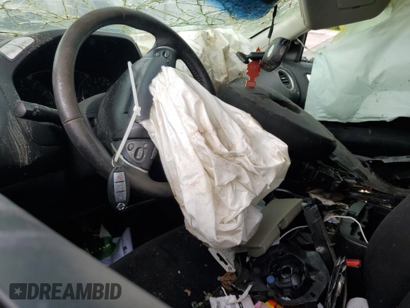 2015 Nissan Pathfinder SV with VIN 5N1AR2MN4FC616881, listed as a Copart auction lot 57778835 with Not provided miles and Salvage title. Bid and sale history available at DreamBid. Image 8.