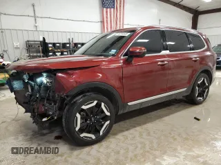 2023 Kia Telluride S with VIN 5XYP64GC5PG345386, listed as a Copart auction lot 49250505 with 65,100 mi miles and Salvage Title. Bid and sale history available at DreamBid. Image 1.