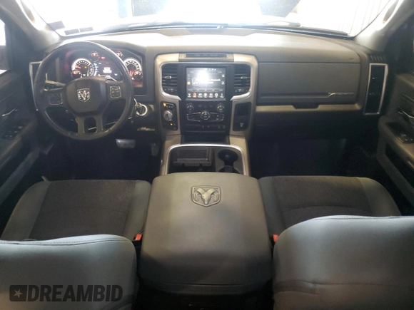 2017 Ram 1500 Big Horn with VIN 1C6RR7LT2HS814105, listed as a Copart auction lot 55812005 with 132,270 mi miles and Salvage title. Bid and sale history available at DreamBid. Image 8.