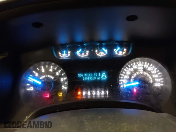 2013 Ford F-150 XL with VIN 1FTMF1CM0DKD73831, listed as a IAAI auction lot 42045838 with 249,295 mi miles and . Bid and sale history available at carsss.com. Image 7.