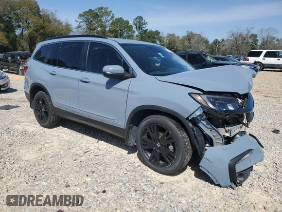 2022 Honda Pilot Special Edition with VIN 5FNYF6H20NB100179, listed as a Copart auction lot 47999955 with 55,127 mi miles and Non Repairable. Bid and sale history available at DreamBid. Image 4.