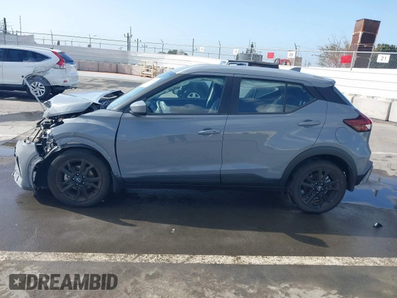 2023 Nissan Kicks SV with VIN 3N1CP5CV7PL472757, listed as a IAAI auction lot 41942468 with 45,037 mi miles. Bid and sale history available at carsss.com. Image 15.