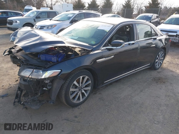 2019 Lincoln Continental Livery with VIN 1LN6L9HK8K5600651, listed as a IAAI auction lot 41587501 with 136,596 mi miles and . Bid and sale history available at DreamBid. Image 2.