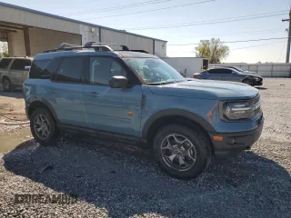 2023 Ford Bronco Sport Badlands z VIN 3FMCR9D9XPRE02582, wystawiony jako Copart lot #46403845 z przebiegiem 26 713 mil mil oraz Nie do naprawy • Non repairable. Historia ofert i sprzedaży dostępna na DreamBid. Obrazek 4.