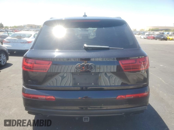 2018 Audi Q7 Premium with VIN WA1AHAF74JD035006, listed as a Copart auction lot 61036295 with 202,581 mi miles and Clean title. Bid and sale history available at DreamBid. Image 6.