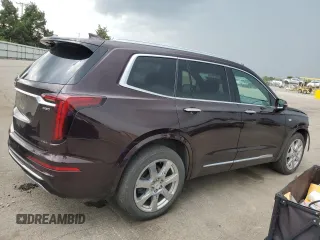 2020 Cadillac XT6 AWD Premium Luxury with VIN 1GYKPDRS0LZ134789, listed as a Copart auction lot 60782245 with 61,138 mi miles and Salvage title. Bid and sale history available at DreamBid. Image 3.