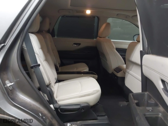 2022 Nissan Pathfinder SL with VIN 5N1DR3CBXNC244794, listed as a IAAI auction lot 41763895 with 56,855 mi miles. Bid and sale history available at carsss.com. Image 8.