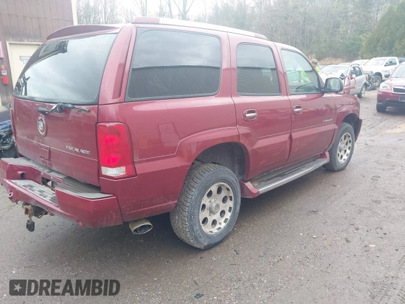 2004 Cadillac Escalade z VIN 1GYEK63N24R186095, wystawiony jako IAAI lot #42175258 z przebiegiem 172 342 mil mil oraz . Historia ofert i sprzedaży dostępna na DreamBid. Obrazek 4.