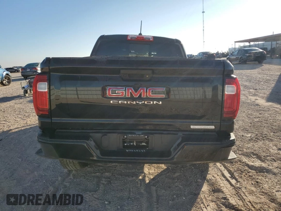 2023 GMC Canyon 4WD Elevation with VIN 1GTP6BEK4P1194765, listed as a Copart auction lot 71030833 with 0 mi miles and Salvage Title. Bid and sale history available at carsss.com. Image 6.