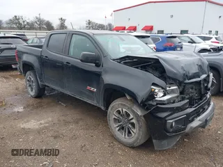 2021 Chevrolet Colorado 2WD Z71 with VIN 1GCGSDEN3M1108777, listed as a IAAI auction lot 41562874 with 77,607 mi miles and . Bid and sale history available at DreamBid. Image 1.