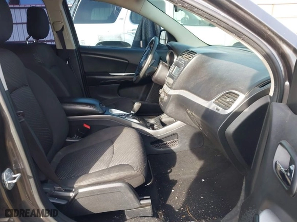 2015 Dodge Journey American Value Pkg with VIN 3C4PDCAB6FT600134, listed as a IAAI auction lot 41755470 with 91,667 mi miles. Bid and sale history available at carsss.com. Image 5.
