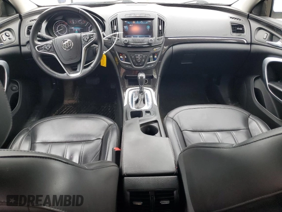 2014 Buick Regal with VIN 2G4GL5EX8E9254993, listed as a Copart auction lot 44699075 with 127,740 mi miles and Salvage Title. Bid and sale history available at DreamBid. Image 8.