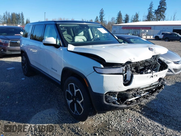2024 Rivian R1S Adventure with VIN 7PDSGBBA9RN039684, listed as a IAAI auction lot 41558846 with 13,725 mi miles. Bid and sale history available at carsss.com. Image 1.