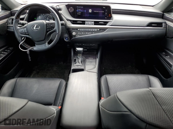 2021 Lexus ES with VIN 58ADA1C18MU001909, listed as a Copart auction lot 50432675 with 59,487 mi miles and Salvage Title. Bid and sale history available at carsss.com. Image 8.