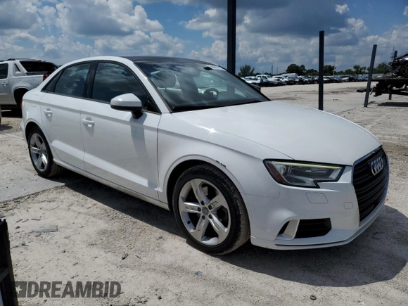 2017 Audi A3 Sedan Premium with VIN WAUAUGFF9H1040917, listed as a Copart auction lot 68438113 with 77,314 mi miles. Bid and sale history available at carsss.com. Image 4.