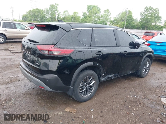 2023 Nissan Rogue S with VIN 5N1BT3AB0PC766591, listed as a IAAI auction lot 42252652 with 31,572 mi miles and . Bid and sale history available at DreamBid. Image 4.