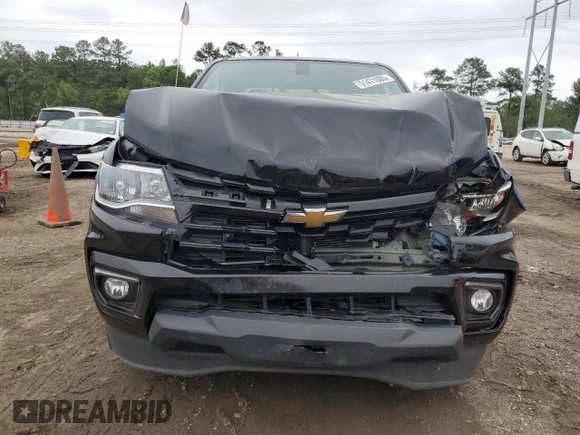 2022 Chevrolet Colorado 2WD LT with VIN 1GCGSCEN9N1248375, listed as a Copart auction lot 51471005 with 65,608 mi miles and Salvage title. Bid and sale history available at DreamBid. Image 5.