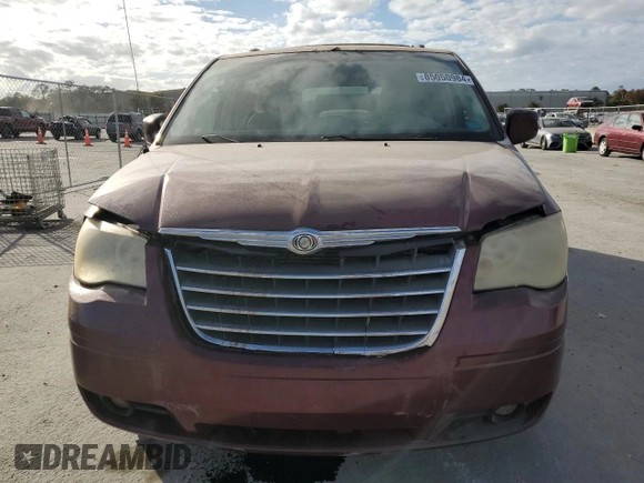 2009 Chrysler Town & Country Touring with VIN 2A8HR54X79R640084, listed as a Copart auction lot 85050984 with 167,072 mi miles and Salvage Title. Bid and sale history available at DreamBid. Image 5.