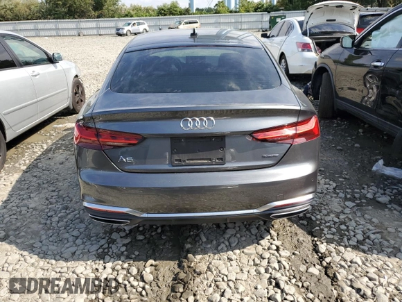 2021 Audi A5 Sportback S line Premium Plus with VIN WAUFACF51MA043108, listed as a Copart auction lot 66177293 with 30,270 mi miles. Bid and sale history available at carsss.com. Image 6.