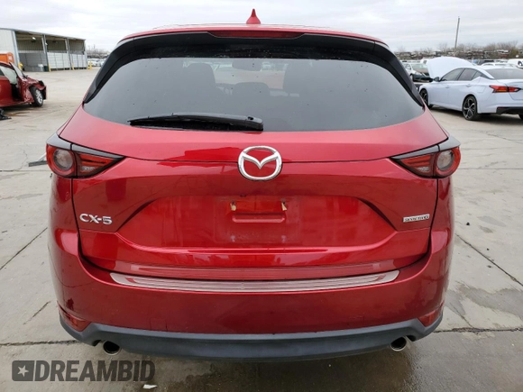 2020 Mazda CX-5 Grand Touring with VIN JM3KFADM7L0797384, listed as a Copart auction lot 44905905 with 41,571 mi miles and Salvage Title. Bid and sale history available at carsss.com. Image 6.