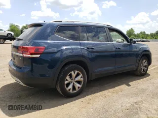 2018 Volkswagen Atlas S with VIN 1V2AP2CA1JC600864, listed as a Copart auction lot 62267595 with 99,816 mi miles and Salvage title. Bid and sale history available at DreamBid. Image 3.