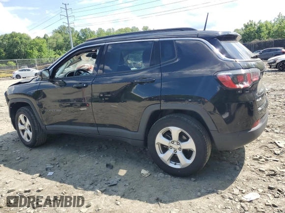 2017 Jeep Compass Latitude z VIN 3C4NJDBBXHT692369, wystawiony jako Copart lot #56152005 z przebiegiem 72 578 mil mil oraz Szkoda całkowita • Salvage title. Historia ofert i sprzedaży dostępna na DreamBid. Obrazek 2.