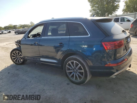 2018 Audi Q7 Premium Plus z VIN WA1LHAF70JD036078, wystawiony jako Copart lot #76706964 z przebiegiem 89 874 mil mil oraz Szkoda całkowita • Salvage title. Historia ofert i sprzedaży dostępna na DreamBid. Obrazek 2.