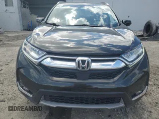 2017 Honda CR-V Touring with VIN 5J6RW1H93HL003929, listed as a Copart auction lot 53295705 with 67,097 mi miles and Salvage Title. Bid and sale history available at carsss.com. Image 5.