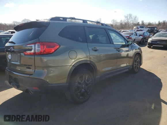 2023 Subaru Ascent Onyx with VIN 4S4WMAHD3P3420089, listed as a Copart auction lot 50316235 with 31,927 mi miles and Salvage title. Bid and sale history available at DreamBid. Image 3.