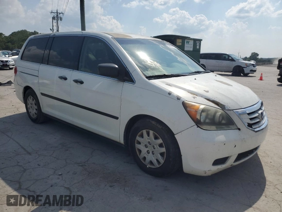 2009 Honda Odyssey LX with VIN 5FNRL38259B040742, listed as a Copart auction lot 59397975 with 161,562 mi miles and Clean title. Bid and sale history available at DreamBid. Image 4.