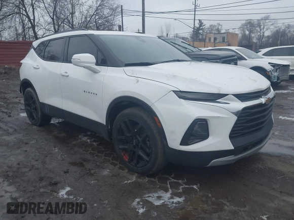 2021 Chevrolet Blazer LT with VIN 3GNKBDRS7MS533547, listed as a IAAI auction lot 41186917 with 67,157 mi miles and . Bid and sale history available at DreamBid. Image 1.