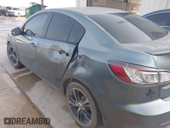 2012 Mazda 3 s Touring with VIN JM1BL1V54C1580099, listed as a IAAI auction lot 42101607 with 108,526 mi miles. Bid and sale history available at carsss.com. Image 6.
